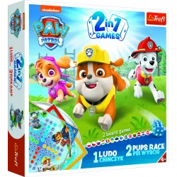 TREFL PAW PATROL 2 in 1 žaidimas „Šuniukai-patruliai“