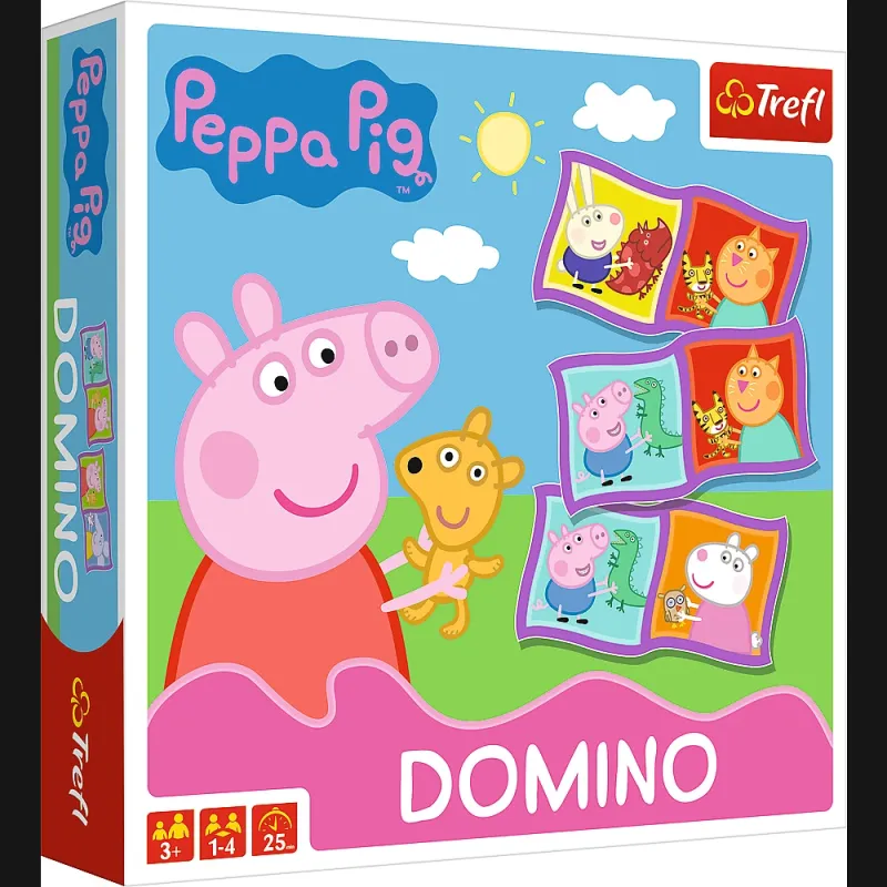 TREFL PEPPA PIG Galda spēle Domino