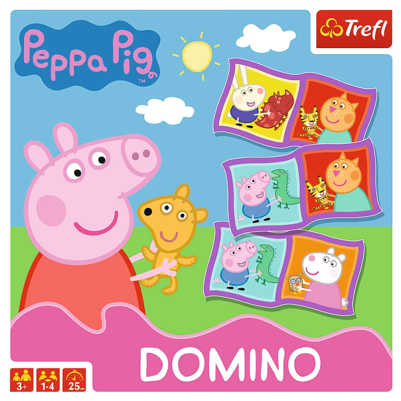 TREFL PEPPA PIG Galda spēle Domino