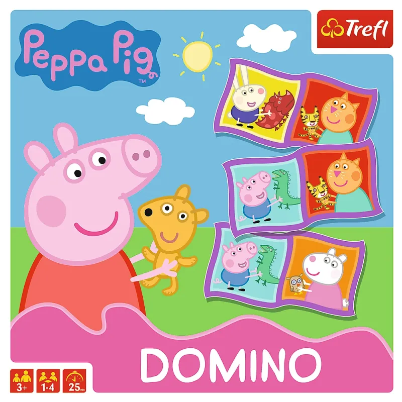 TREFL PEPPA PIG Galda spēle Domino