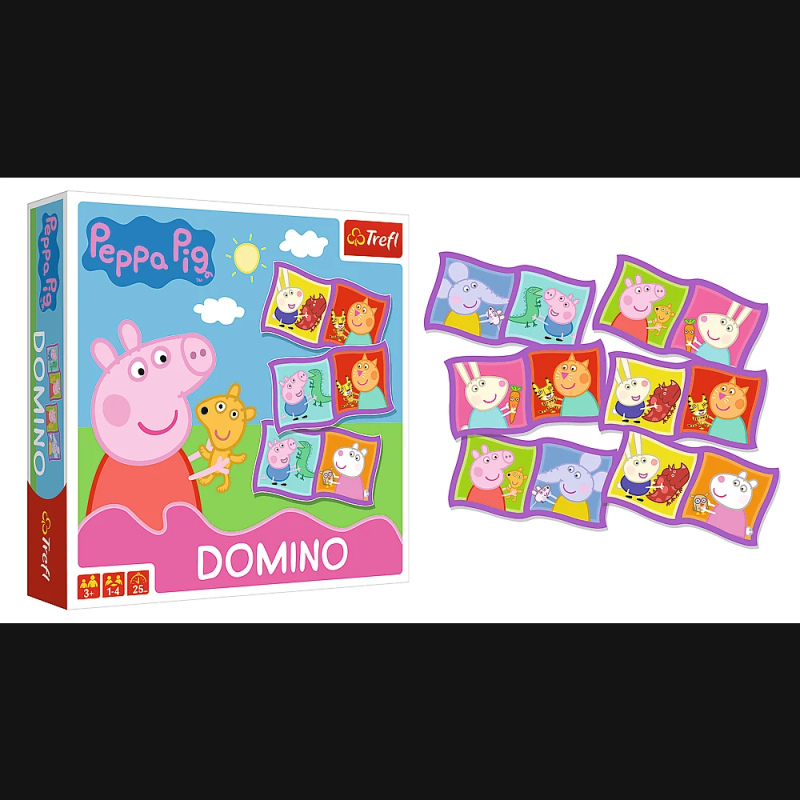 TREFL PEPPA PIG Galda spēle Domino
