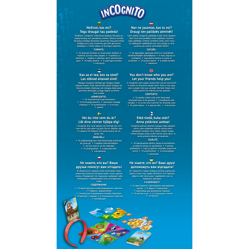 TREFL Žaidimas Incognito