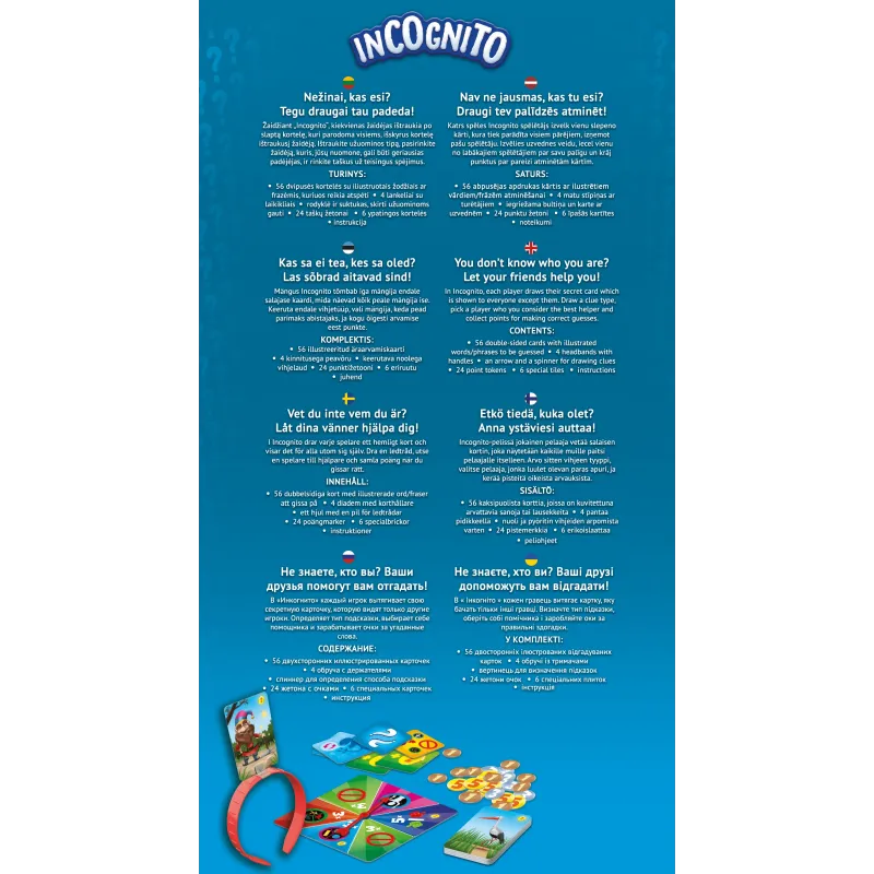 TREFL Galda spēle Incognito