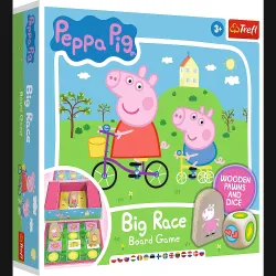 TREFL PEPPA PIG game Big race