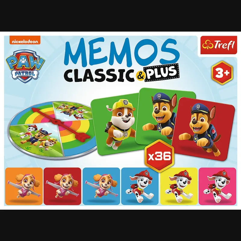 TREFL PAW PATROL Memo Classic Plus