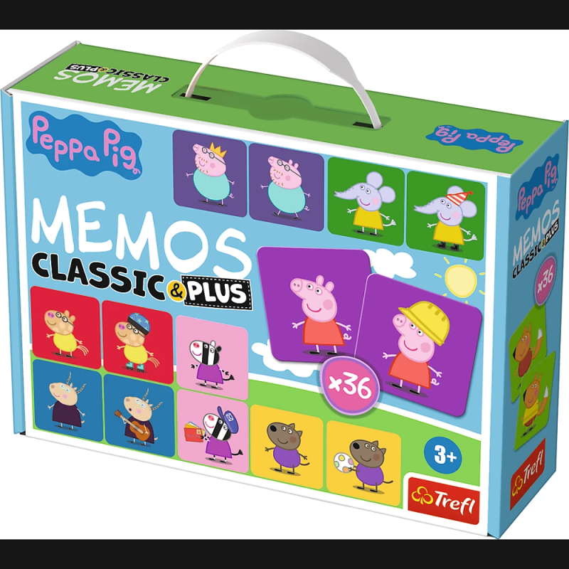 TREFL PEPPA PIG Memo Classic Plus