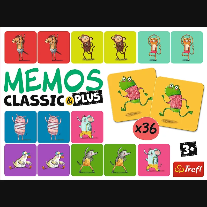 TREFL Memo Classic Plus Skaņas un kustības
