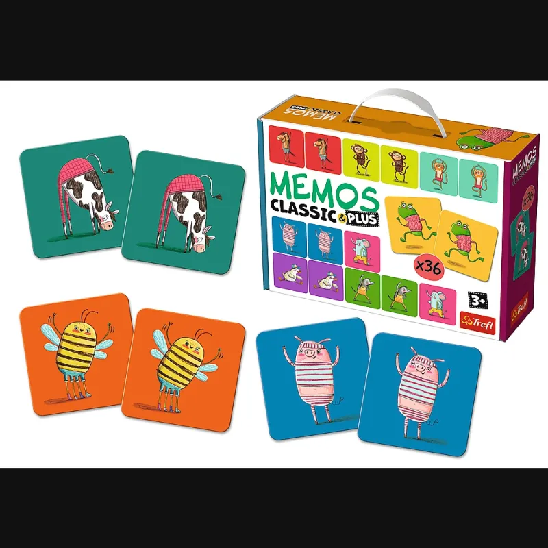 TREFL Memo Classic Plus Skaņas un kustības
