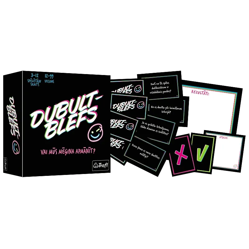 TREFL Galda spēle Dubultblefs ,Latviešu val.,
