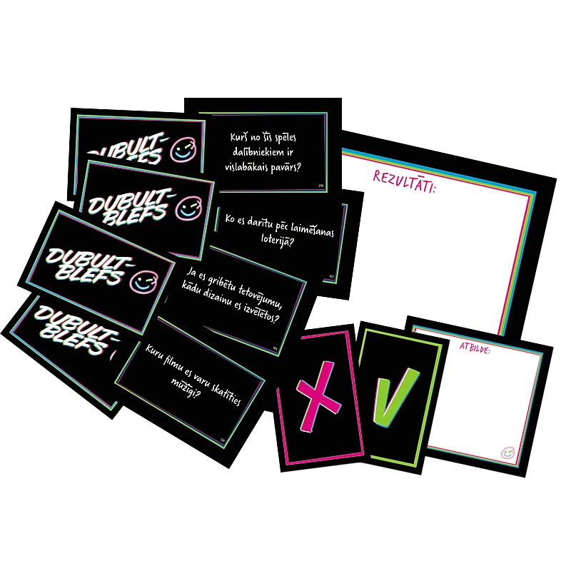 TREFL Galda spēle "Dubultblefs" ,Latviešu val.,