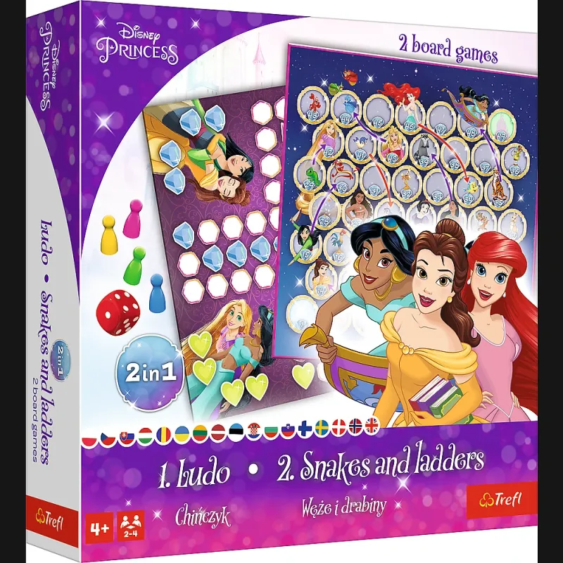 TREFL DISNEY PRINCESS Spēle 2 in 1 Princeses