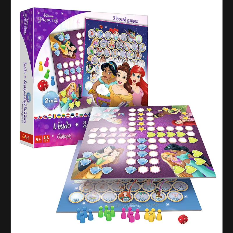 TREFL DISNEY PRINCESS Spēle 2 in 1 Princeses