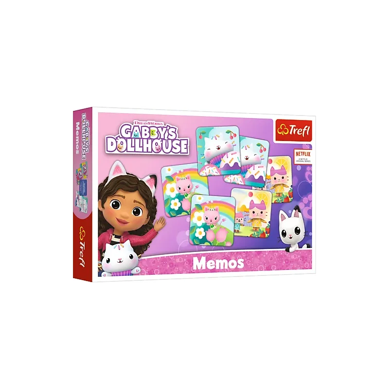 TREFL GABBY´S DOLLHOUSE Memo Gabby´s Dollhouse
