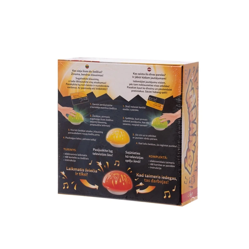 TREFL Galda spēle Vabang! ,latviešu un lietuviešu valodās,