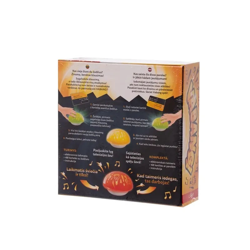 TREFL Board game Vabang ,in Latvian and Lithuanian lang.,