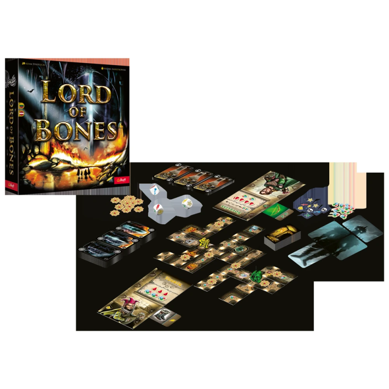TREFL Galda spēle Lord of Bones ,latviešu un lietuviešu valodās,