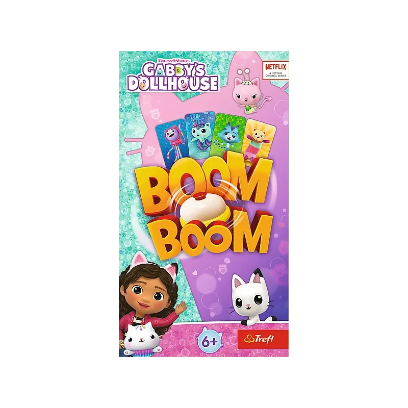 TREFL GABBY´S DOLLHOUSE Board game Boom Boom