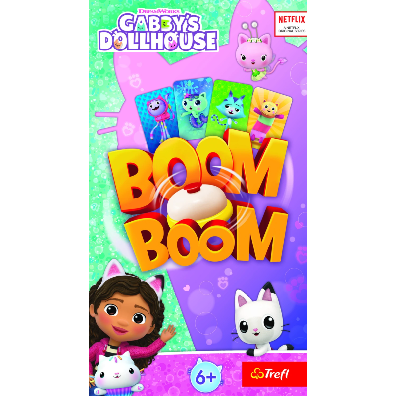 TREFL GABBY´S DOLLHOUSE Galda spēle BoomBoom