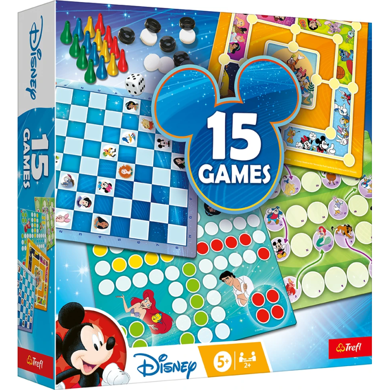 TREFL DISNEY 15 in 1 Galda spēle