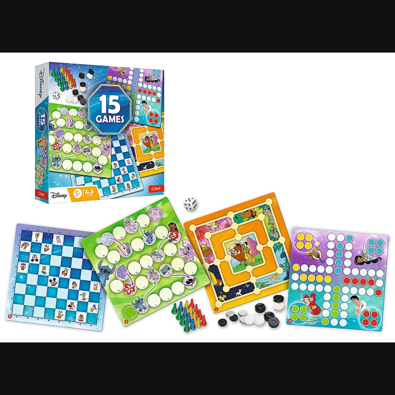 TREFL DISNEY 15 in 1 Galda spēle