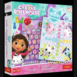 TREFL GABBY´S DOLLHOUSE Spēle 2 in 1