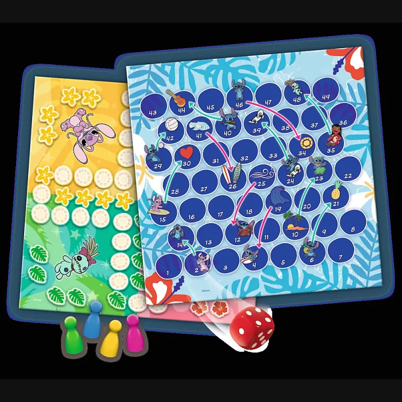 TREFL DISNEY STITCH Galda spēle 2 in 1, Stičs un Lilo
