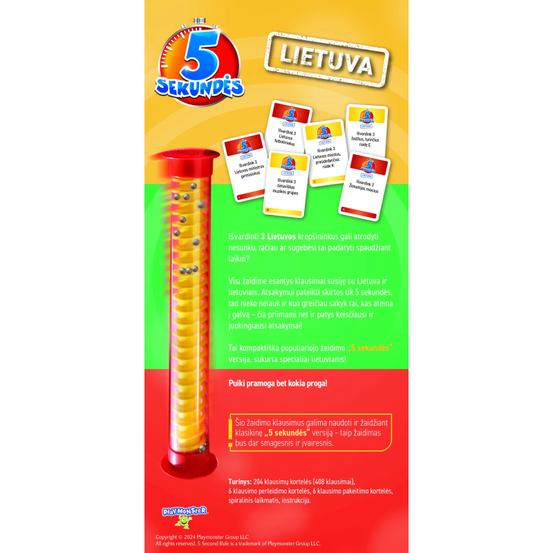 TREFL 5 sekundes spēle: Lietuva