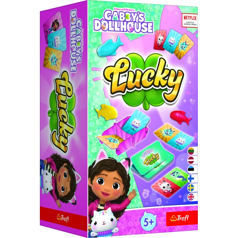 TREFL GABBY´S DOLLHOUSE galda spēle Lucky