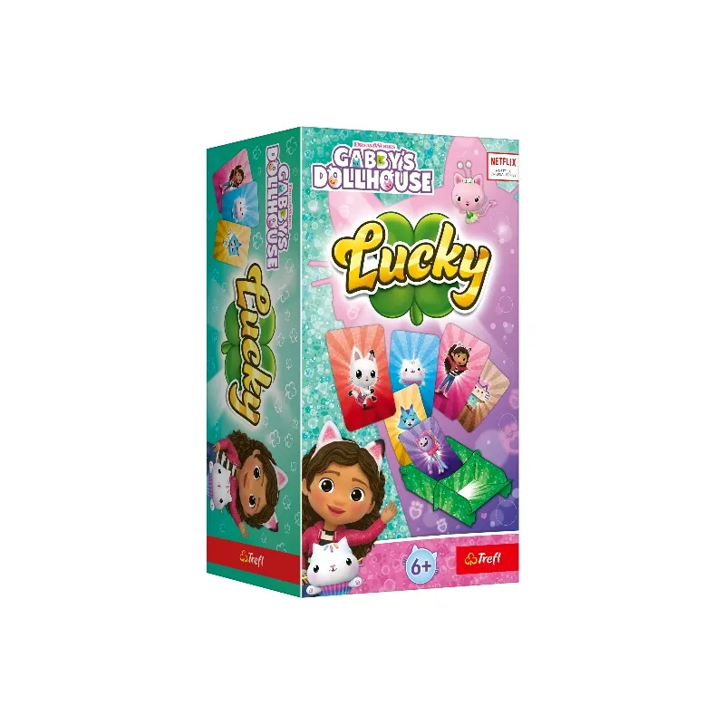 TREFL GABBY´S DOLLHOUSE Board Game Lucky