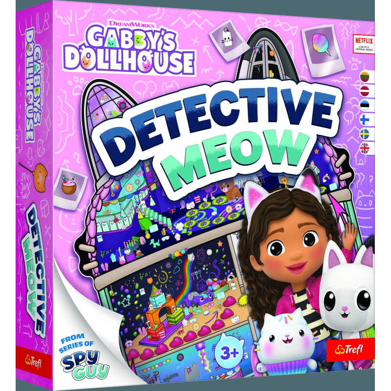TREFL GABBY´S DOLLHOUSE Galda spēle Spy Guy