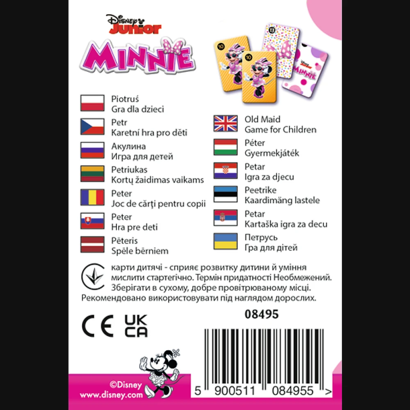 TREFL DISNEY Kāršu spēle Minnija