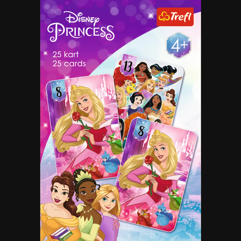 TREFL DISNEY PRINCESS Kāršu spēle Princeses