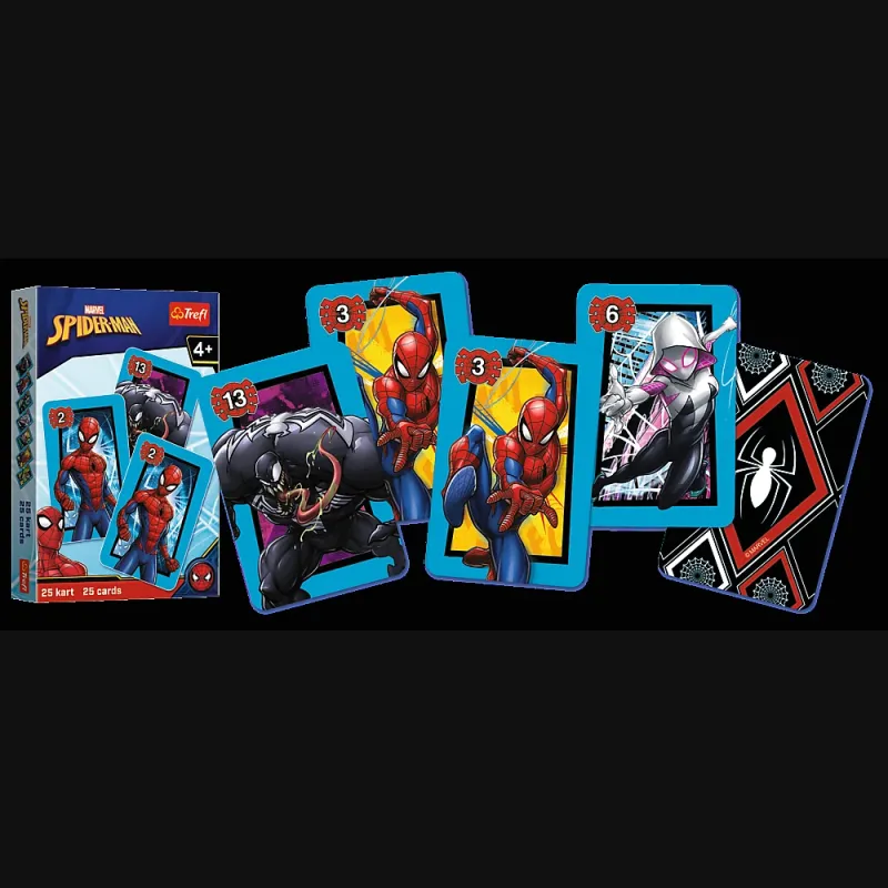 TREFL SPIDER-MAN Карточная игра Человек-паук