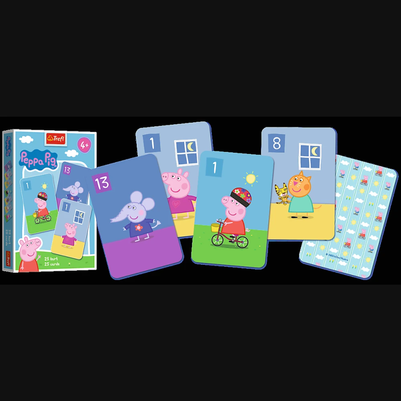 TREFL PEPPA PIG Kāršu spēle Peppa Pig