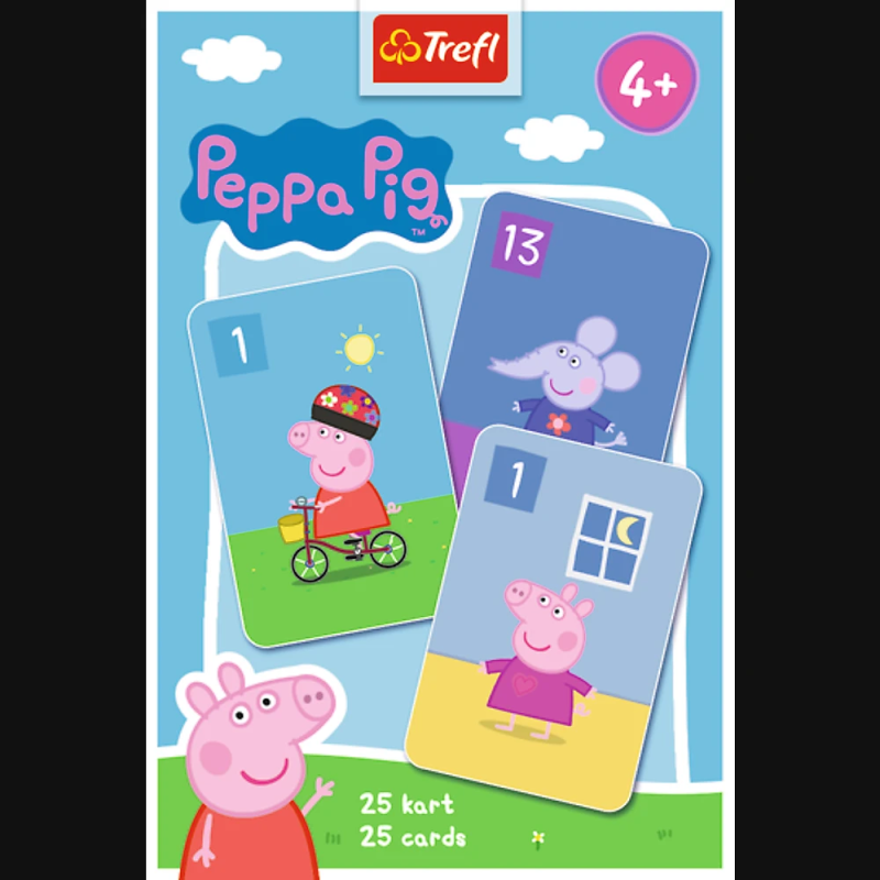 TREFL PEPPA PIG Kāršu spēle Peppa Pig