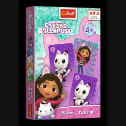 TREFL GABBY´S DOLLHOUSE Карточная игра Gabby´s Dollhouse