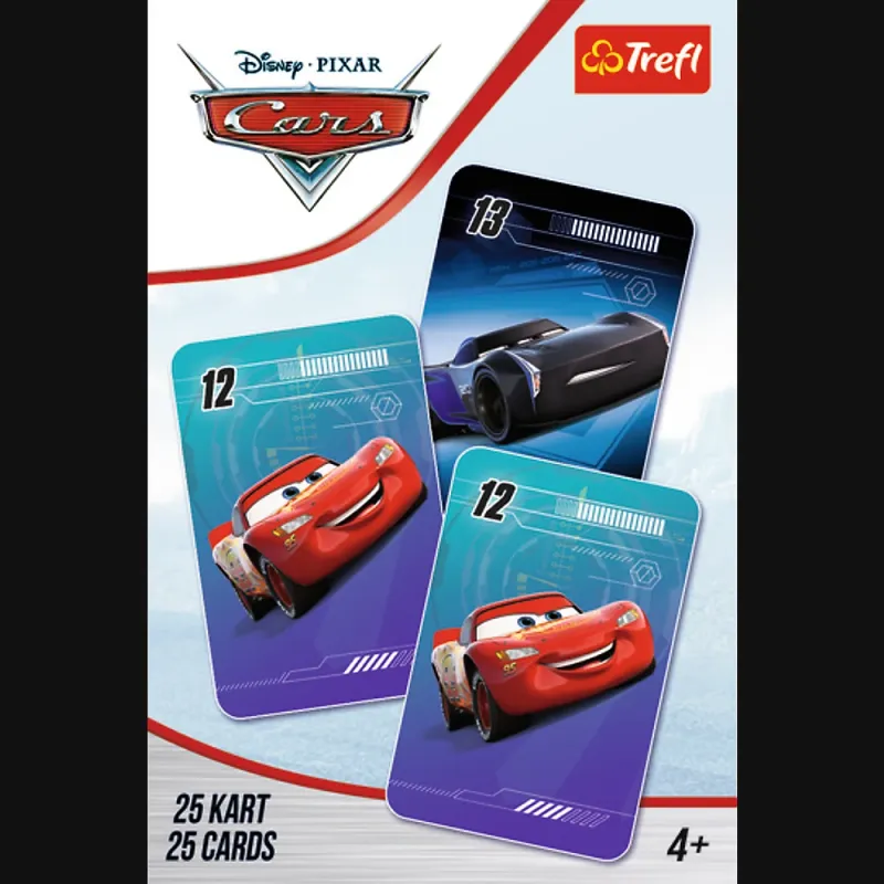 TREFL CARS Kāršu spēle Vāģi