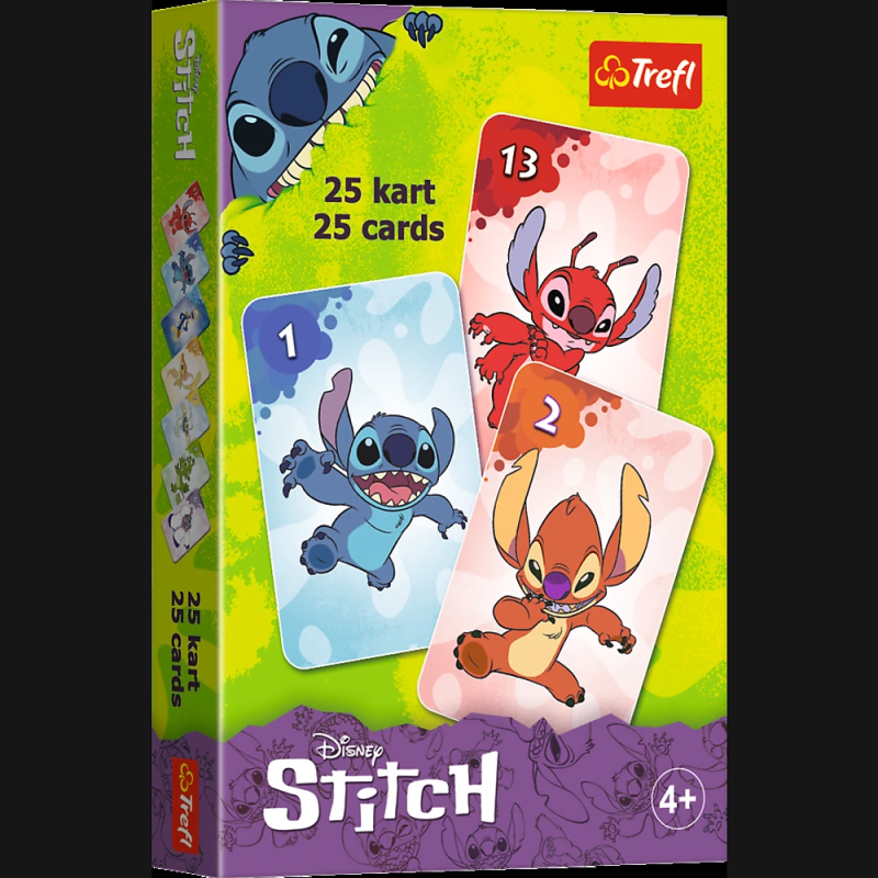 TREFL DISNEY STITCH Kāršu spēle