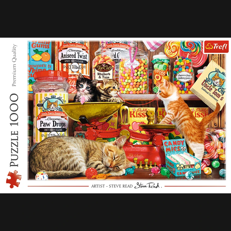 TREFL Puzle Kaķu saldumi, 1000 gab.