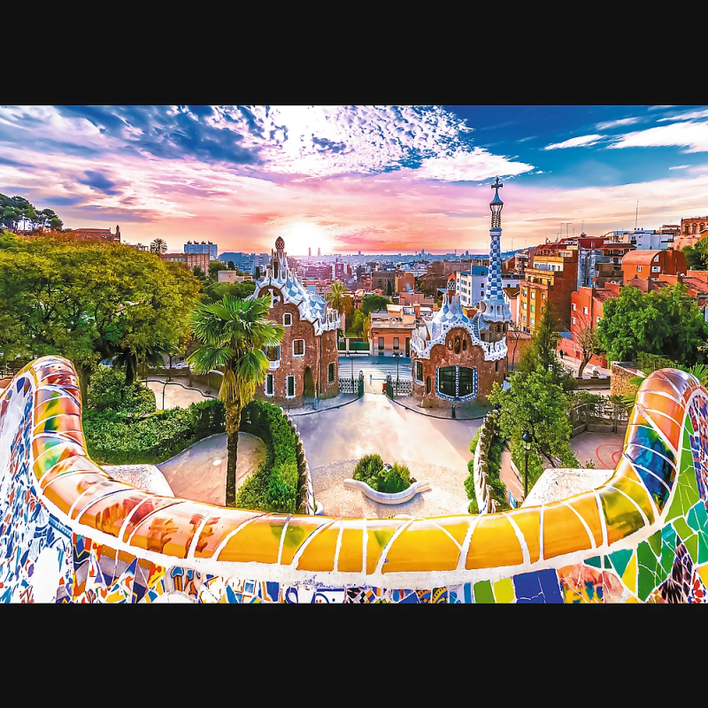 TREFL Puzle Barselona, 1000 gab.