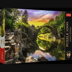 TREFL Premium Plus Puzzle Rakotz Bridge in Kromlau, Germany, 1000 pcs