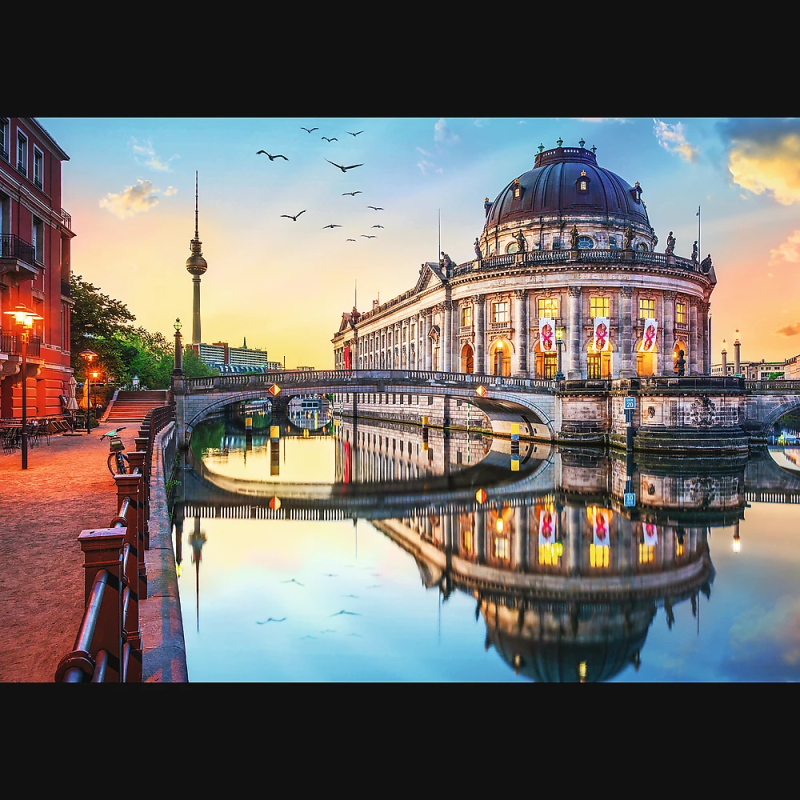 TREFL Premium Plus Puzle Bodes muzejs Berlīnē, Vācija, 1000 gab.