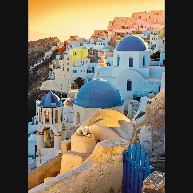 TREFL Premium Plus Puzle Santorini, 1000 gab.