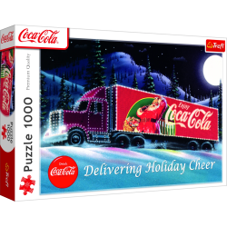TREFL Puzle Coca-Cola: Christmas Caravan 1000 gab.