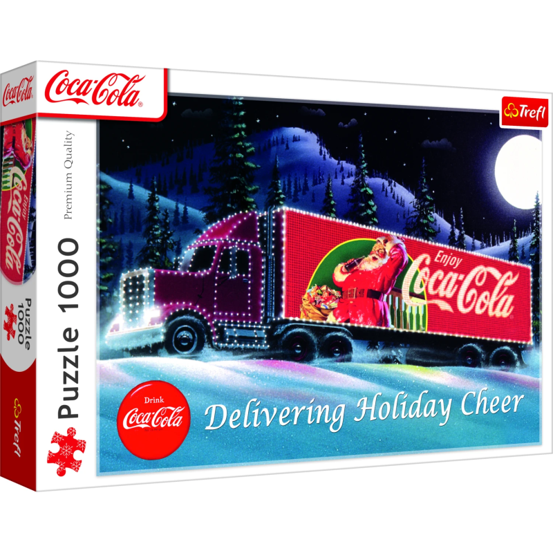 TREFL Puzle Coca-Cola: Christmas Caravan 1000 gab.