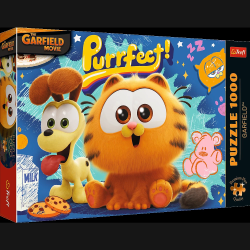 TREFL GARFIELD Premium Plus Puzle Garfīlds, 1000 gab.