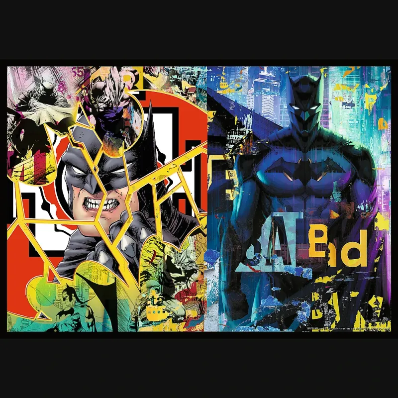 TREFL BATMAN Pužļu komplekts 4x250 gab.