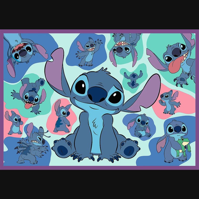 TREFL DISNEY STITCH Pužļu komplekts 4x250 gab.