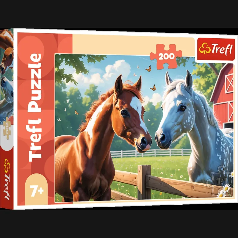 TREFL Dėlionė „Žirgai“, 200 det.