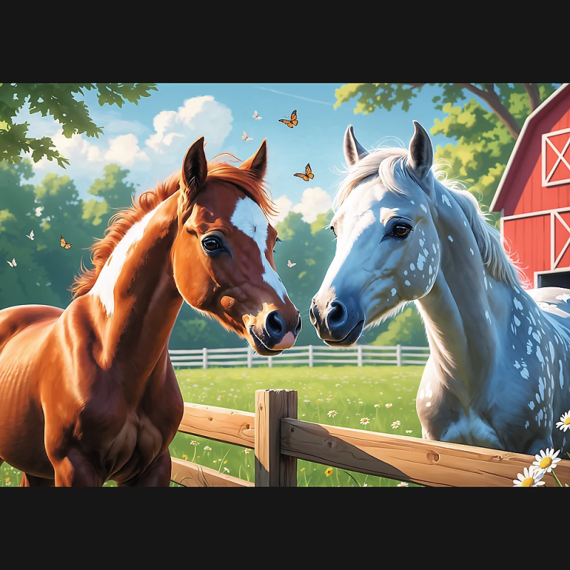 TREFL Puzle Zirgi, 200 gab.